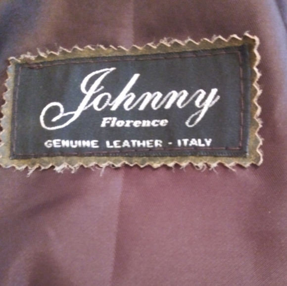 Johnny Florence Distressed Leather Jacket - Picture 7 of 7